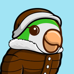 Birb NFT #1118 Arctic Brown