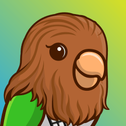 Birb NFT #2435 Chewbacca Green Birb B