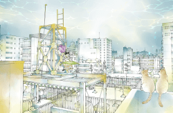 1 End point from the sea floor 0