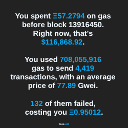 1 fees.wtf NFT floor 0.001