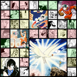 1 From the Fragments of Tezuka Osamu - Generative Art floor 0.0062499999