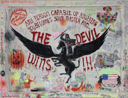 007a - JJ Villard - "POWER OF DARKNESS" - Genesis Piece - 1 of 1