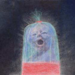 1 charcoal traces floor 0