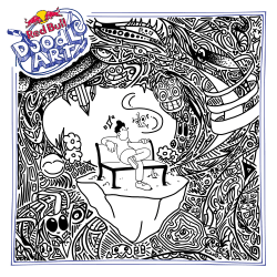 1 Red Bull Doodle Art Collection mentored by Burnt Toast floor 0.0098