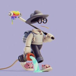 Invisible Friends 3D #3988