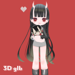 1 [ 3D GLB ] USAKOI PRODUCTS & CHARACTERS floor 0