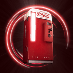 The Coca-Cola Friendship Loot Box NFT The Coca-Cola Vintage Cooler NFT