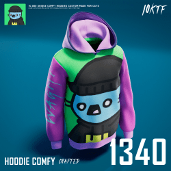 1 Cute Cat Hoodie Official floor 0