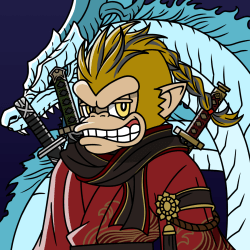 Neo Samurai Monkey #565