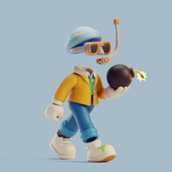 Invisible Friends 3D #3987