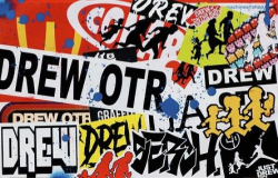 049b - Drew One - "Stickers Slaptags and Graffiti" - Edition of 30