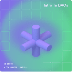 1 RabbitHole Credentials: DAOs floor 0