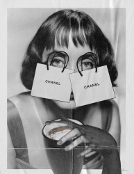 The bags under my eyes are Chanel