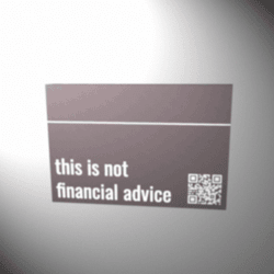 1 this is not financial advice floor 0