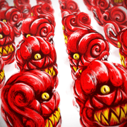 1 Dancing Red floor 0