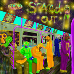 Spaced Out/New York NFT NYC 2023 edition-by moriARTy art
