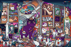 1 Cute Cat Chaos Club floor 0