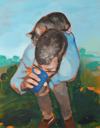 Artwork Autorretrato con Puri (II)