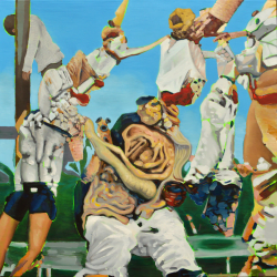 Artwork Partido de beisbol triturado