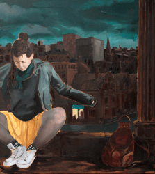 Artwork La estudiante Erasmus