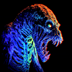 Fanged Glitch Predator