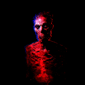 Crimson Static Wraith