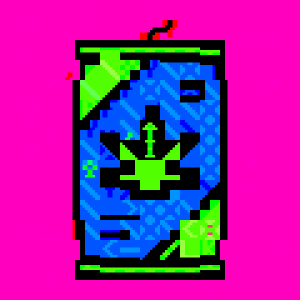 PETSCII Cannabis Drink