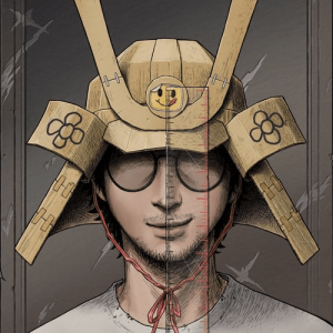 Cardboard Samurai
