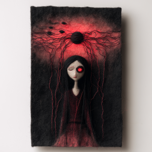 The Girl Beneath the Hanging Thought