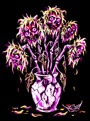 Withered Sunflowers
