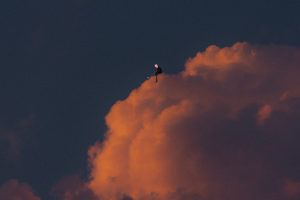 Between the Clouds