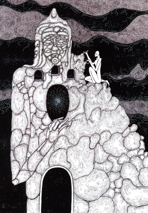 Stone man