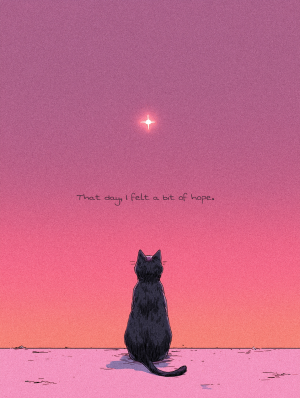 I felt a bit of hope.