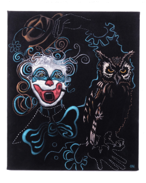 Clown With Night Owl