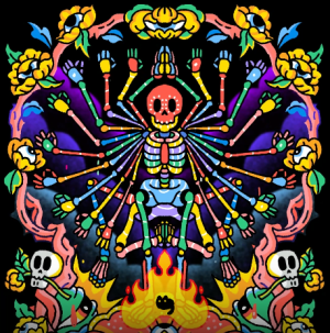 Celebrate The Day of The Skeleton