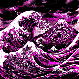 The Undead Wave off Kanagawa