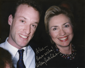 Alex With Hillary Clinton