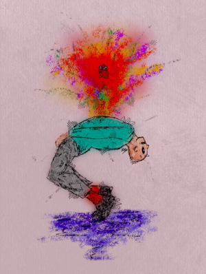 nothing hurts anymore, I feel kinda free