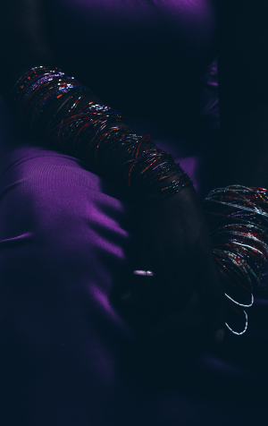 Shimmer in the silence.