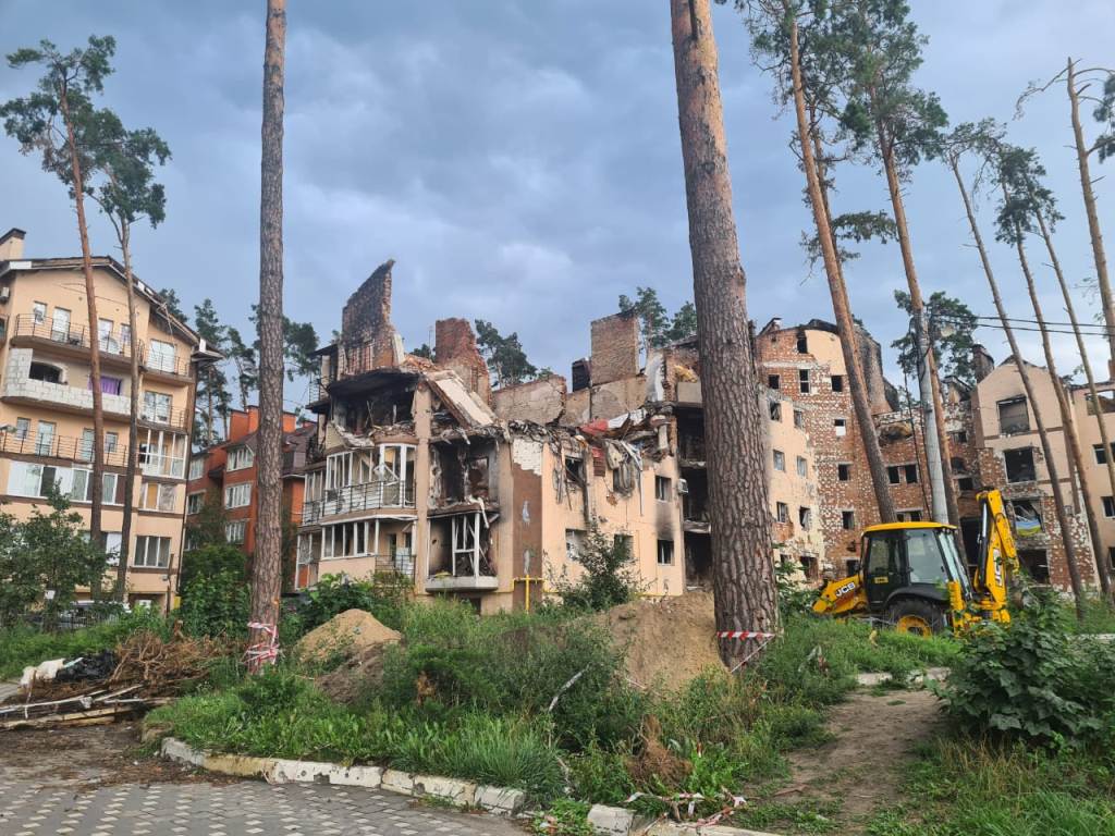 Ірпінь. Відкриття модульного містечка для сімей, що залишилися без житла