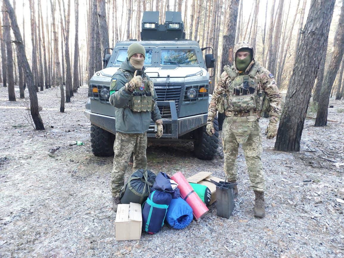 Fighters of the 25th Air Assault Brigade