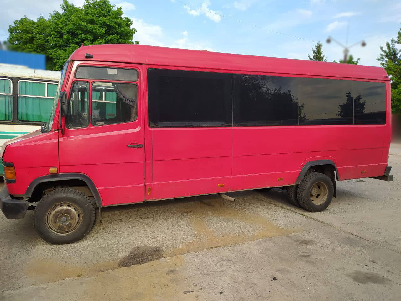 Bus and a minibus for to the Armed Forces