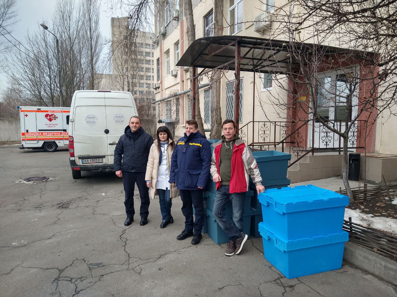 Special thermal boxes for the medical service of the State Emergency Service of Ukraine