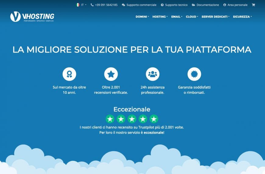 vhosting hosting home page vhosting hosting