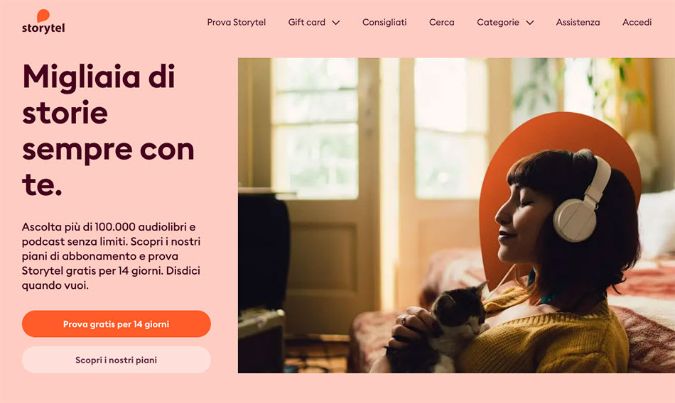 storytel home page storytel home page