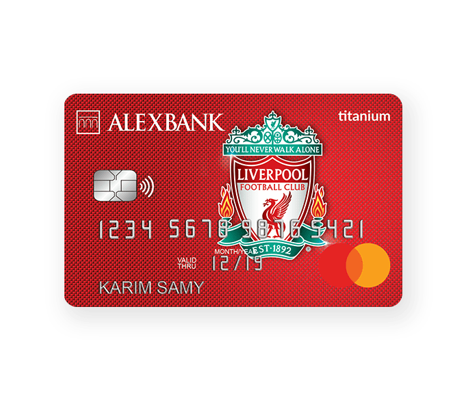 بطاقة ليفربول تيتانيوم الائتمانية