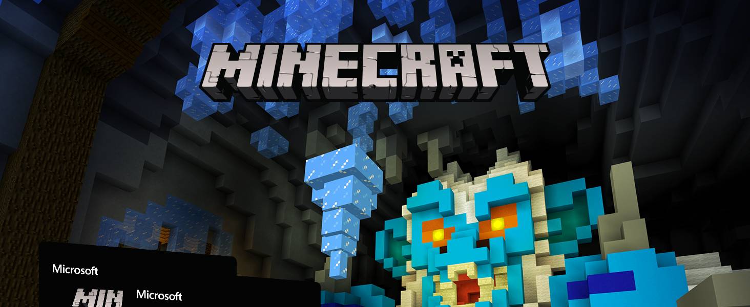Minecraft Image avec un creeper pour illustrer carte officielle Minecoins