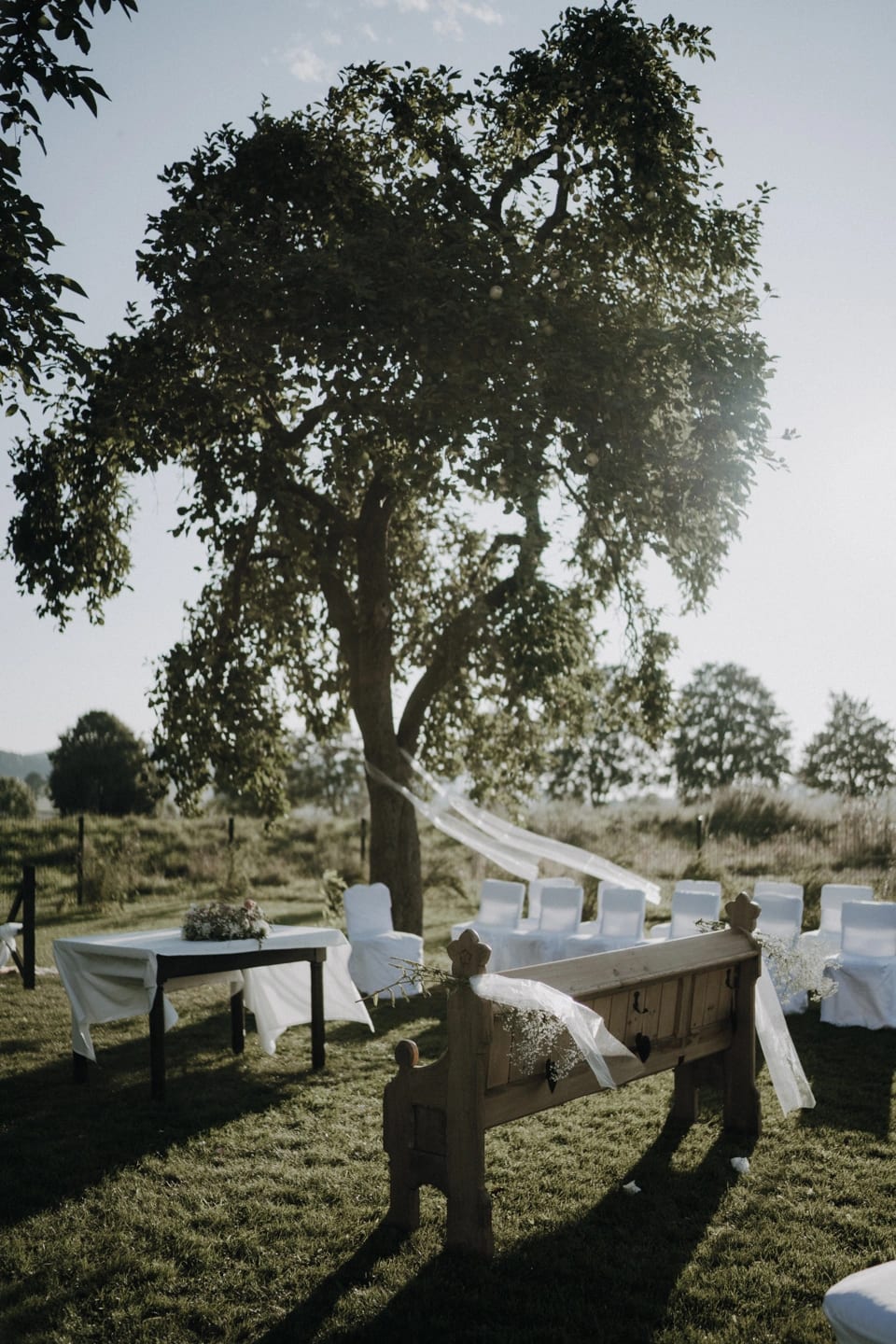 Dekoration für die Gartenhochzeit in Hannover – DIY Hochzeits-Inspiration