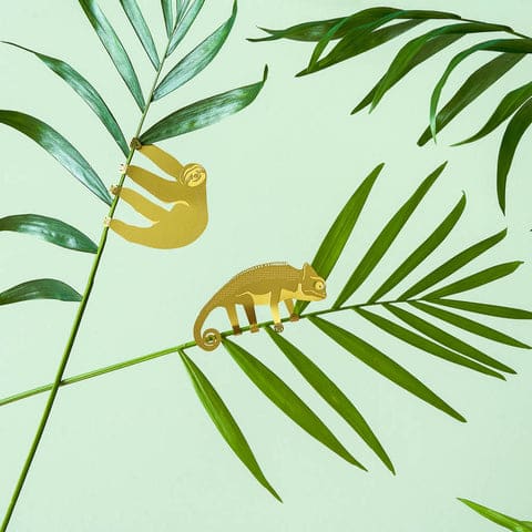 Brass Plant Animals