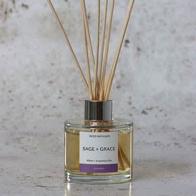 Essential Oil Reed Diffuser - Unwind